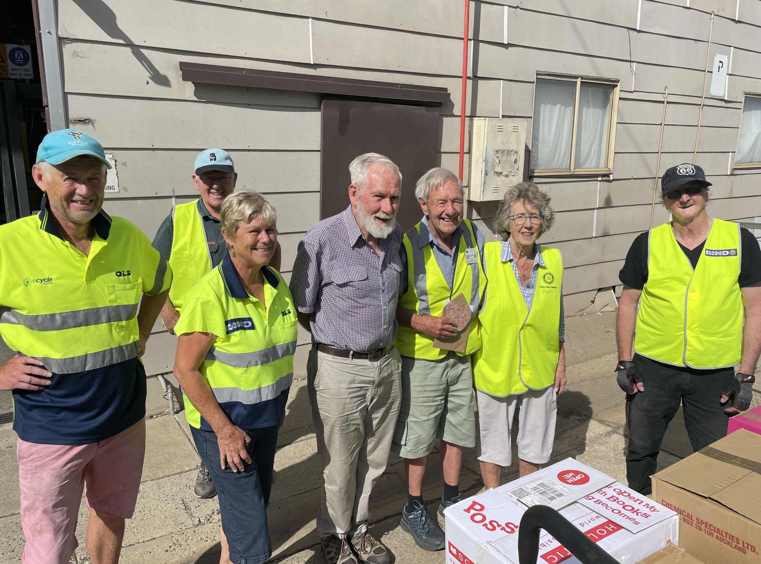 Local community aid projects